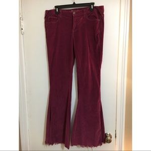 Free People corduroy flares
